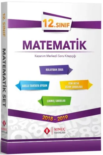 Sonuç 12. Sınıf Matematik Modüler Set 2018-2019
