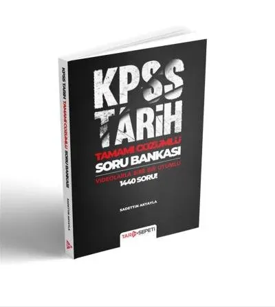 2020 KPSS Tamamı Çözümlü Tarih Sepeti Soru Bankası