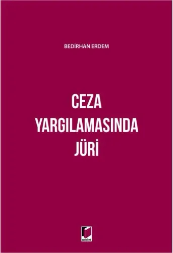 Ceza Yargılamasında Jüri