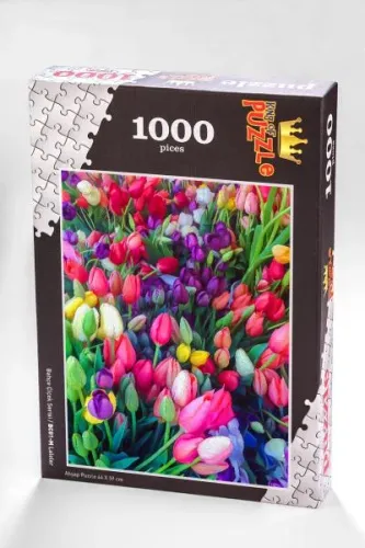 Bahçe Çiçek Serisi - Laleler 1000 Parça Puzzle