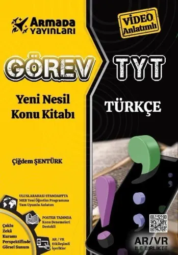 Armada Yayınları TYT Türkçe Görev Yeni Nesil Konu Kitabı