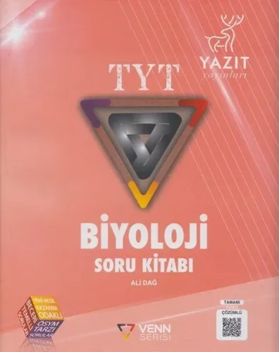 YAZIT VENN SERİSİ YKS TYT BİYOLOJİ SORU KİTABI