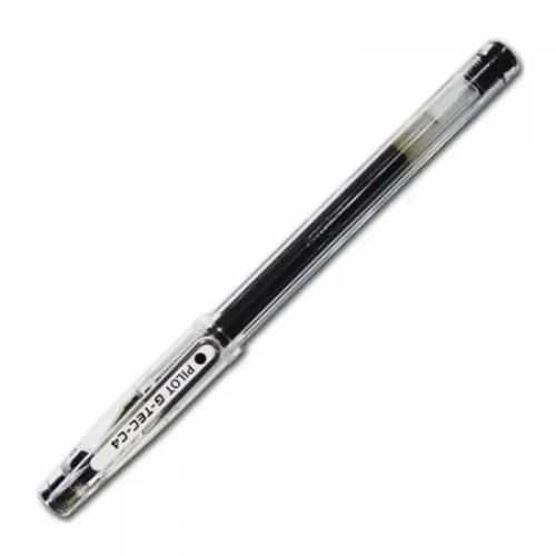 PİLOT İĞNE UÇLU JEL KALEM G-TEC-C40,4mm Siyah