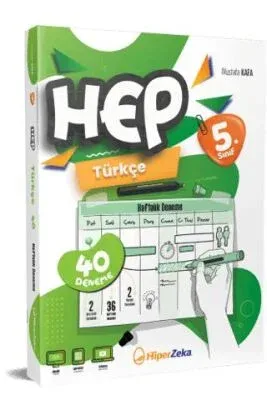 HİPER ZEKA 5. SINIF HEP TÜRKÇE HAFTALIK DENEME FÖYLERİ