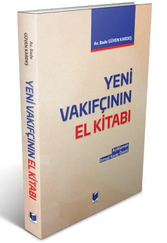 Yeni Vakıfçının El Kitabı