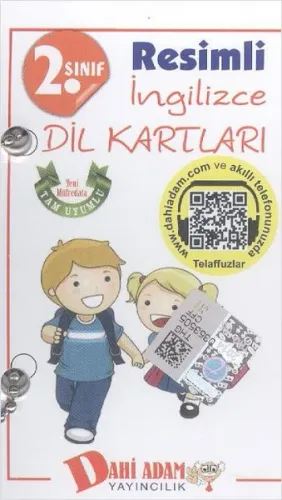 2. Sınıf Resimli İngilizce Dil Kartları