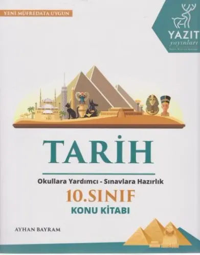 Yazıt Yayınları 10. Sınıf Tarih Konu Kitabı Yazıt