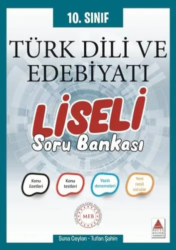Pano Yayınevi 10. Sınıf Türk Dili ve Edebiyatı Liseli Soru Bankası