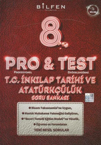 Bilfen 8. Sınıf T.C. İnkılap Tarihi ve Atatürkçülük Protest Soru Bankası