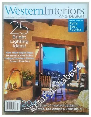 Western Interiors And Design - Special Feature Fall's Best Fabrics -       September - October 2005