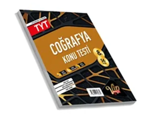 VİP TYT COĞRAFYA KUTU TESTİ- (8 Öğrencilik)- YENİ