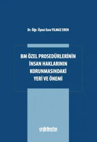 BM Özel Prosedürlerinin İnsan Hakları Korumasındaki Yeri ve Önemi