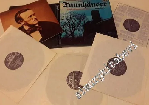 33 LP PLAK VINYL: Wagner - Vienna Philharmonic Orchestra, Georg Solti - Tannhäuser (Paris Version) 4 PLAK -        1971