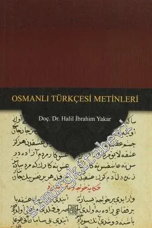 Osmanlı Türkçesi Metinleri -         2013