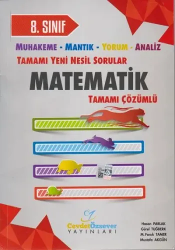Cevdet Özsever 8. Sınıf Pisaya Uyumlu Tamamı Yeni Nesil Sorular Matematik Tamamı Çözümlü