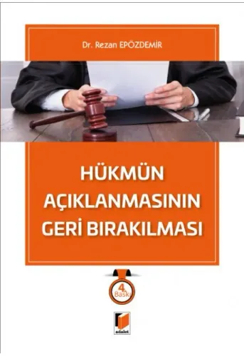 Hükmün Açıklanmasının Geri Bırakılması