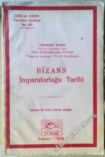 Bizans İmparatorluğu Tarihi -        1937