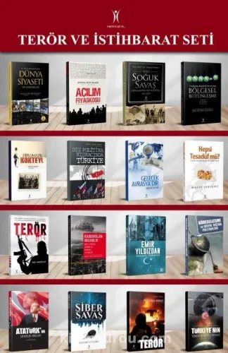Terör ve İstihbarat Seti (16 Kitap)