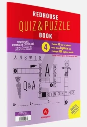 Redhouse Quiz-Puzzle Book 4