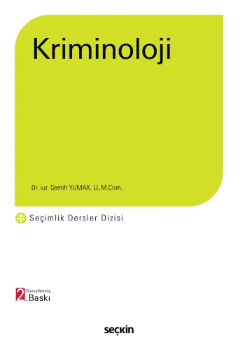 Kriminoloji Semih Yumak
