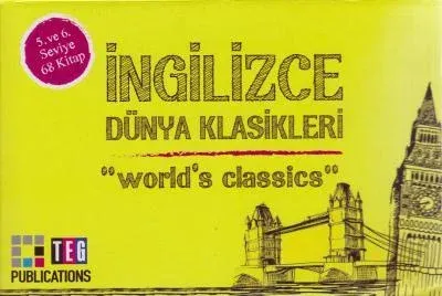 İngilizce Dünya Klasikleri 5. ve 6. Seviye 68 Kitap Takım