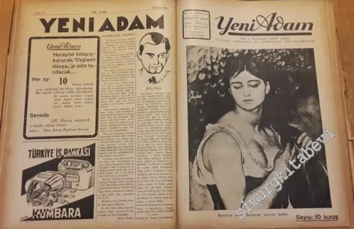 Yeni Adam Haftalık Fikir Gazetesi : Sayı 1-26 ( 1 Kanunsani 1934 - 26 Haziran 1934) - 1 - 26