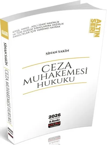 Ceza Muhakemesi Hukuku Konu Anlatımı