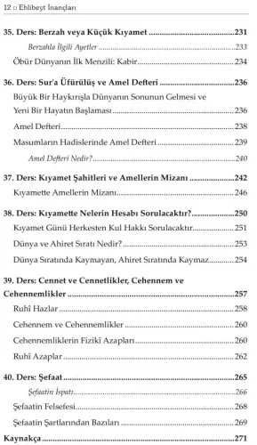 40 Derste Ehl-i Beyt İnançları (2. Hamur) Üstat Asgar Kaimi 40 Derste Ehl-i Beyt İnançları (2. Hamur) Üstat Asgar Kaimi