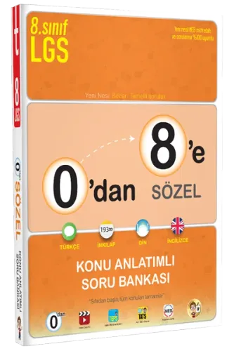 Tonguç Akademi 0`dan 8`e Sözel Konu Anlatımlı Soru Bankası