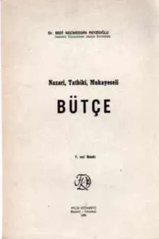 Nazari Tatbiki Mukayeseli Bütçe