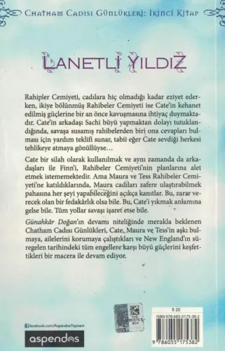 Lanetli Yıldız / Chatham Cadısı Günlükleri 2. Kitap Jessica Spotswood 