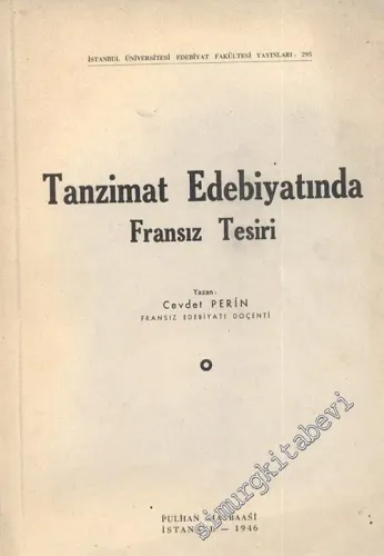 Tanzimat Edebiyatında Fransız Tesiri -        1946