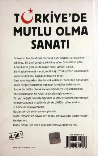 Türkiye'de Mutlu Olma Sanatı MEHMET HAMDİ Selis Kitaplar