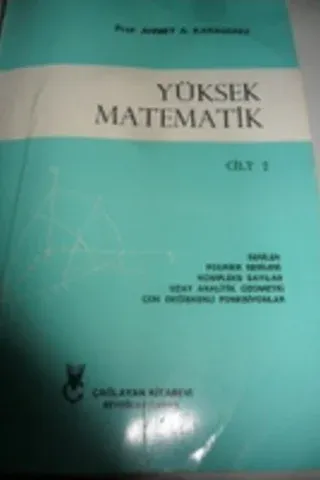 Yüksek Matematik Cilt 2