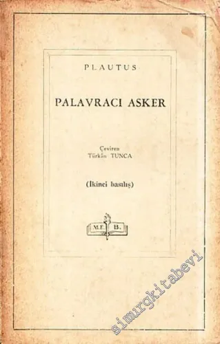Palavracı Asker ( Miles Gloriosus ) -        1964