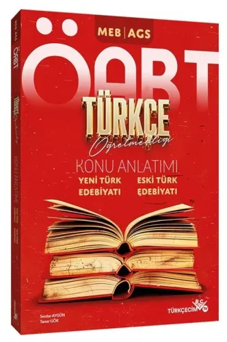 Türkçecim TV Yayınları ÖABT MEB-AGS Türkçe Öğretmenliği Yeni Türk Edebiyatı, Eski Türk Edebiyatı Konu Anlatımı