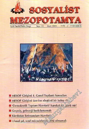 Sosyalist Mezopotamya: Aylık Teorik / Politik Dergi - Sayı: 10, Mart 2005