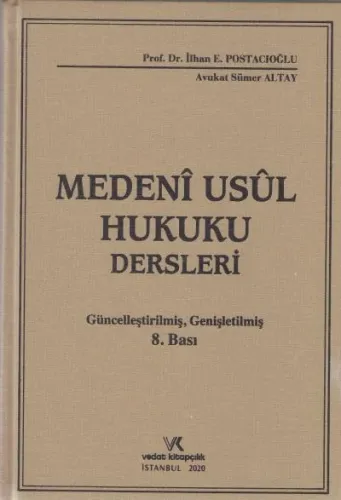 Medeni Usul Hukuku Dersleri