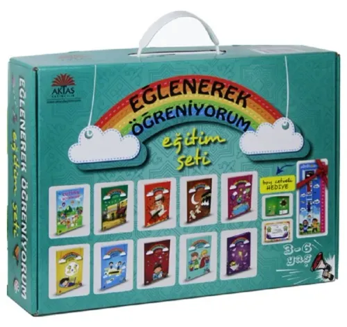 Eğlenerek Öğreniyorum Okul Öncesi Eğitim Seti 3/6 Yaş Arası
