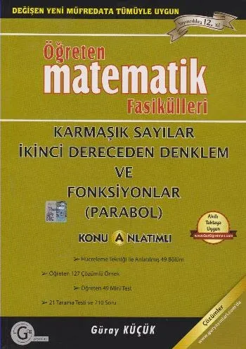 Gür Öğreten Matematik - Karmaşık Sayılar - İkinci Dereceden Denklem ve