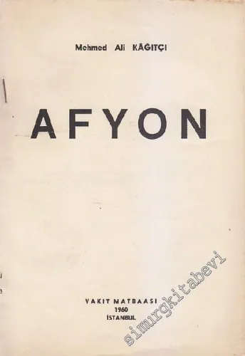 Afyon -        1960