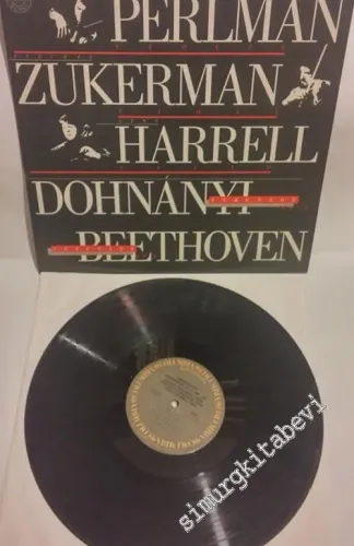 33 LP PLAK VINYL: Itzhak Perlman, Pinchas Zukerman, Lynn Harrell - Dohnányi / Beethoven - Serenade, Op. 10 / Serenade, Op. 8 -        1979