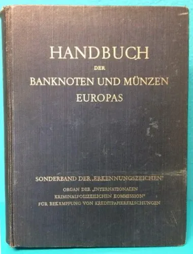 Handbuch Der Banknoten und Münzen Europas