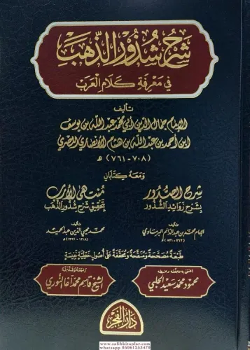 Şerhu Şüzuriz Zeheb  شرح شذور الذهب