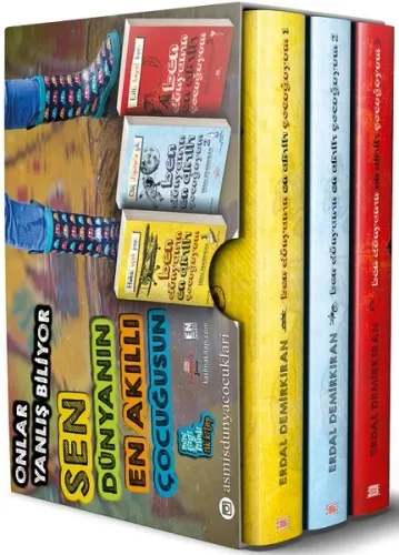 Ben Dünyanın En Akıllı Çocuğuyum Seti 3 Kitap