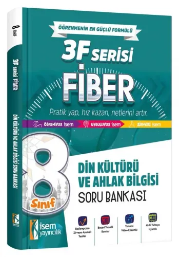 İSEM YAY. 8.SINIF FİBER DİN KÜLTÜRÜ SORU BANKASI