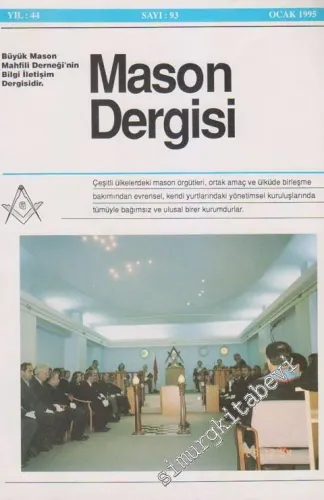 Mason Dergisi - Sayı: 93, Yıl 44, Ock 1995