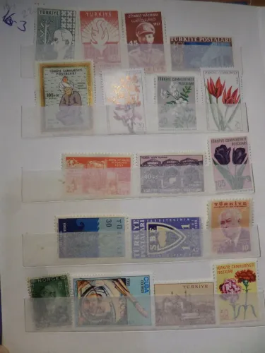 Koleksiyon Pul (18 Adet)