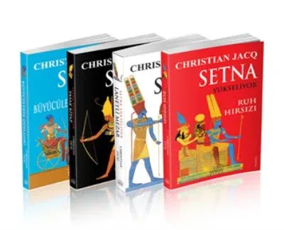 Christian Jacq Set (4 Kitap) Christian Jacq