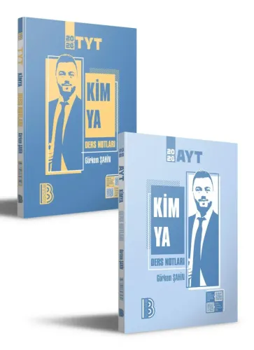 Benim Hocam Yayınları 2027 TYT ve AYT Kimya Ders Notları Seti